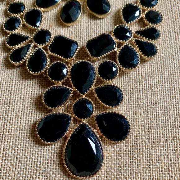 Black & Gold Jewelry Bundle - Necklaces & Ring - Picture 3 of 8